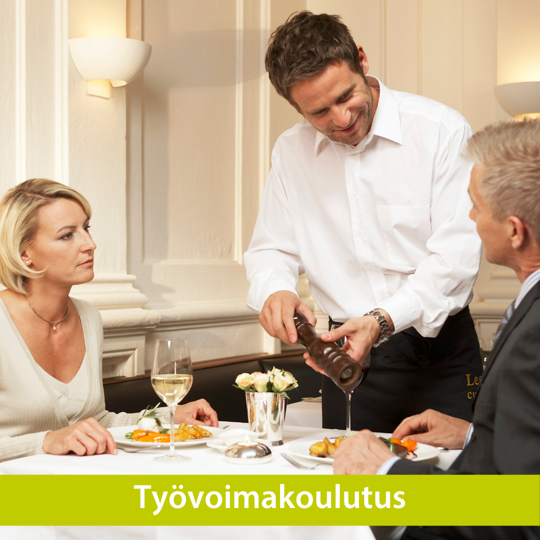 Täydennä osaamistasi ruoka- ja ravintola-alan verkkokoulutuksissa -  Työelämäpalvelut